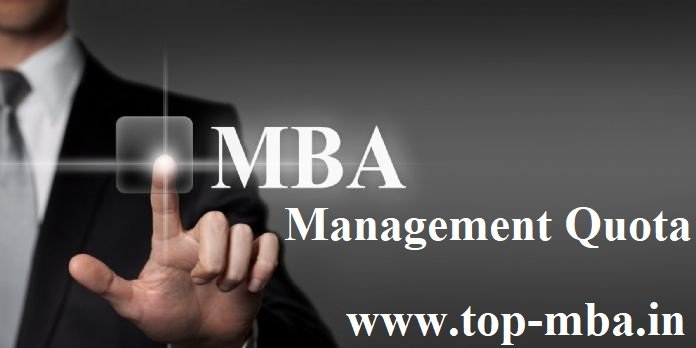 MBA Admission Under Management Quota